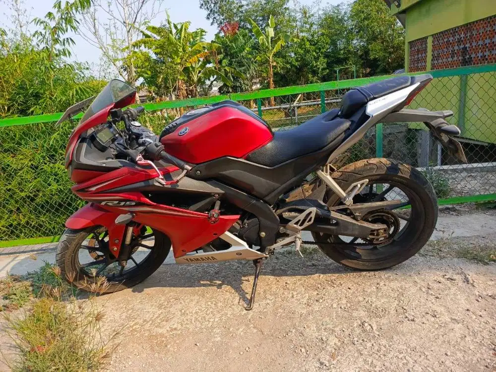 r15 merah murah kondisi bagus