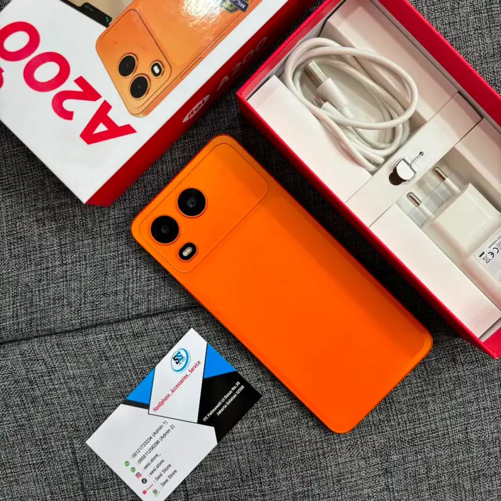 iTel A200 3+5/128gb Garansi on juni 2027