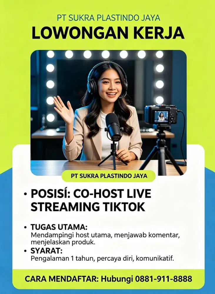 Di butuhkan segera