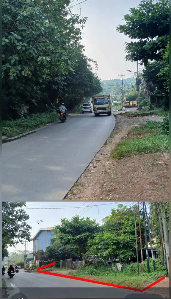 Dijual lahan nempel jalan raya strategis buat usaha dan investasi