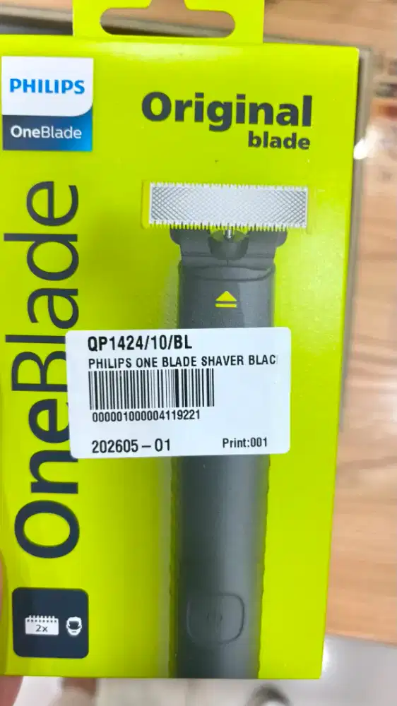 Philips one blade sahver black
