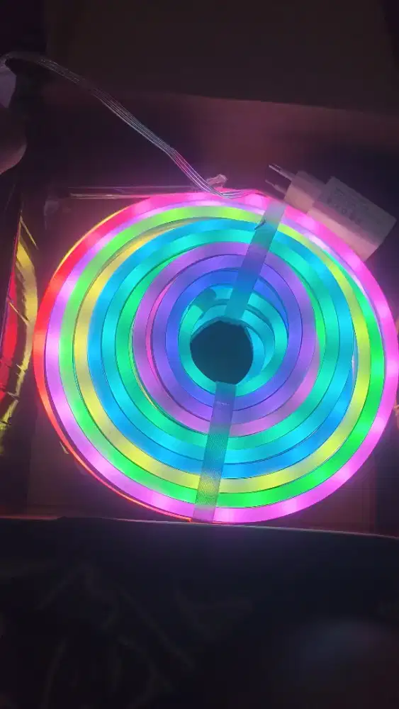 Led neon rope light  ip 68 RGB  10m