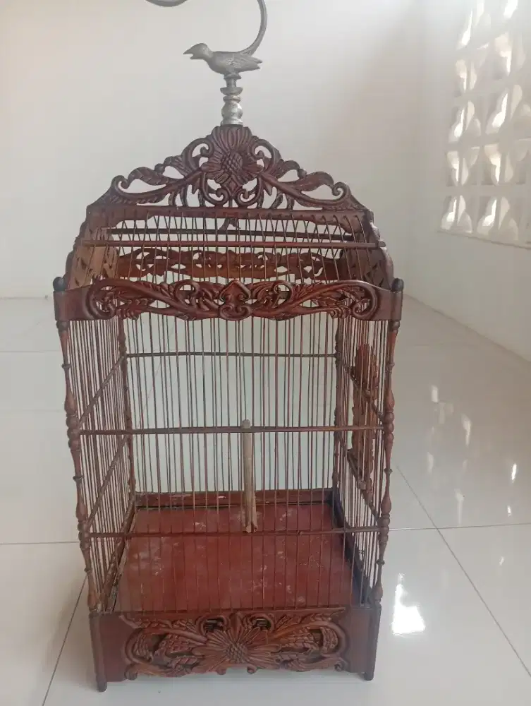 Kandang ukir klasik jadul antik