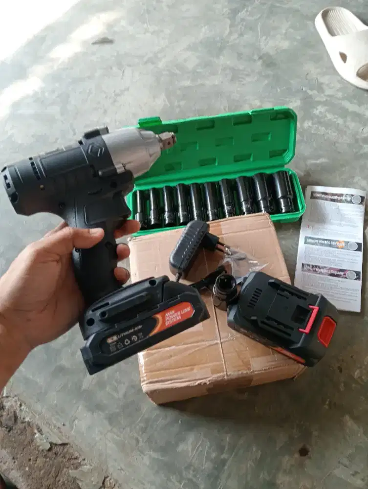 Mesin Impact Baterai