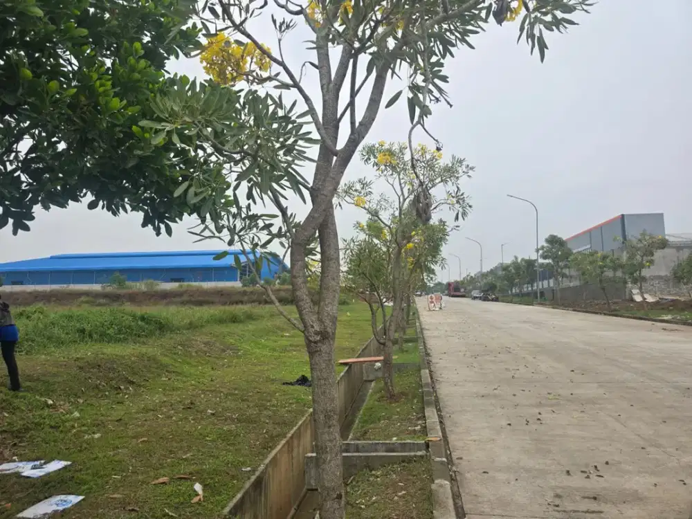 Jual Kavling Industri Luas 1,7 ha Siap Bangun di Lokasi Strategis di Karawang Barat