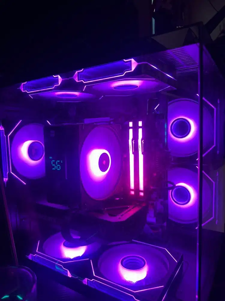 Di jual PC RTX 5060 Ryzen 5 7500F Ram 32GB SSD m.2 nvme 1TB