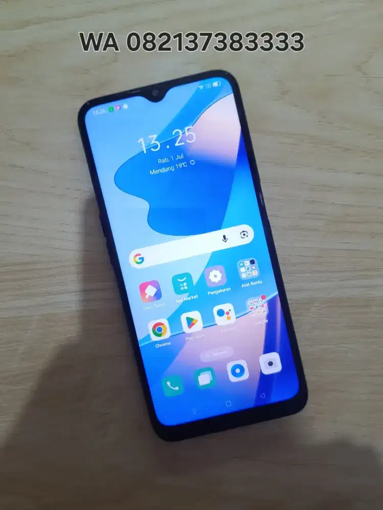 Oppo A16 3/32 Normal 100% - HP Bekas Handphone Second Murah Tested