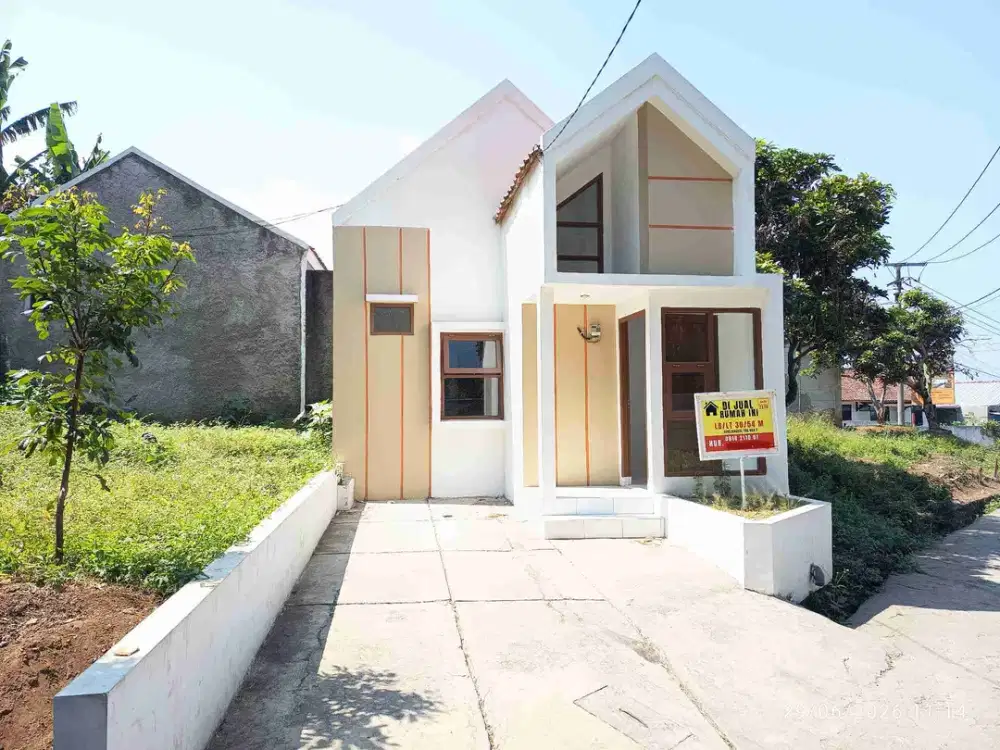 jual Rumah dkt Kampus Upi Cibiru Cileunyi Bandung Timur 200jutaan