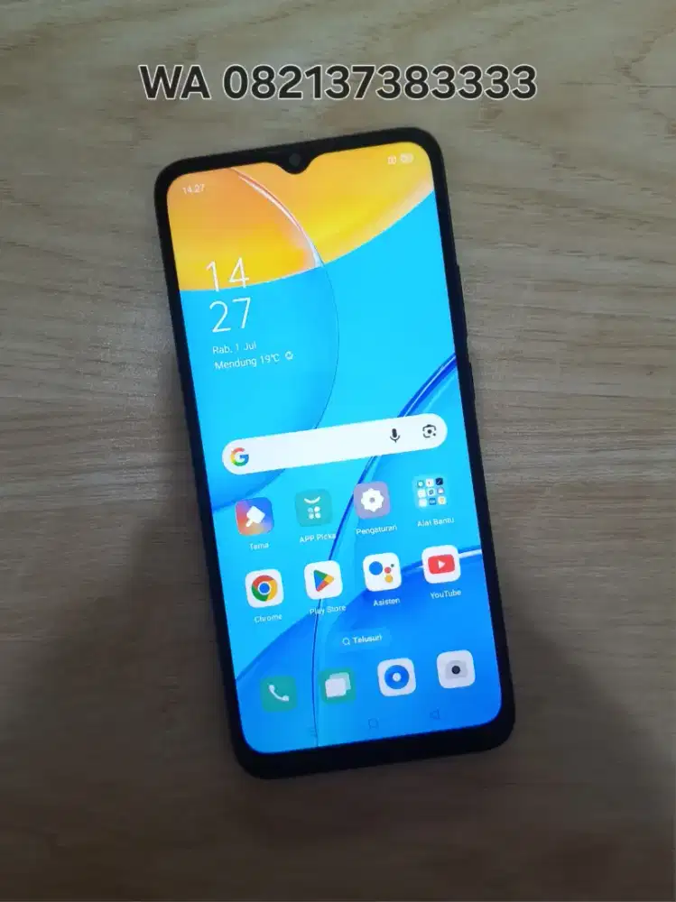 Oppo A15s 4/64 Normal 100% - HP Bekas Handphone Second Murah Tested