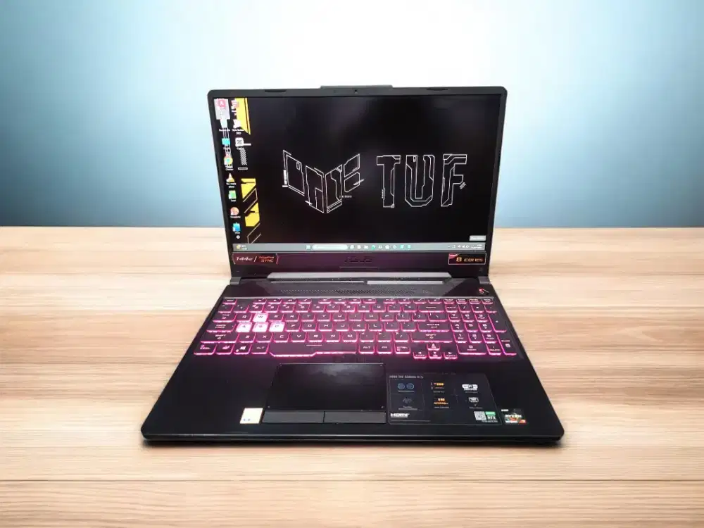 LAPTOP ASUS GAMING TUF A15 RYZEN 7 RTX 3050 RAM 8GB SSD 512GB