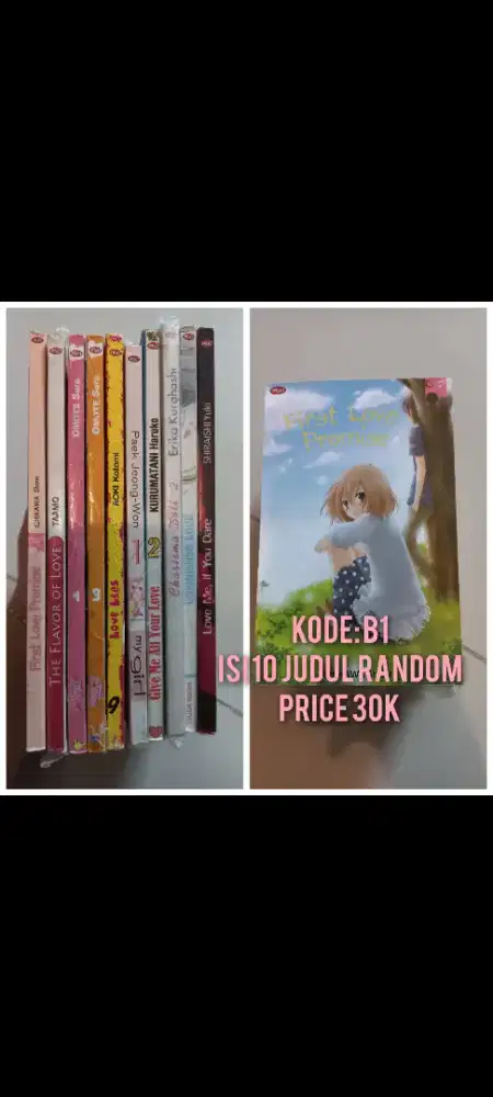 Komik bekas random isi 10pc