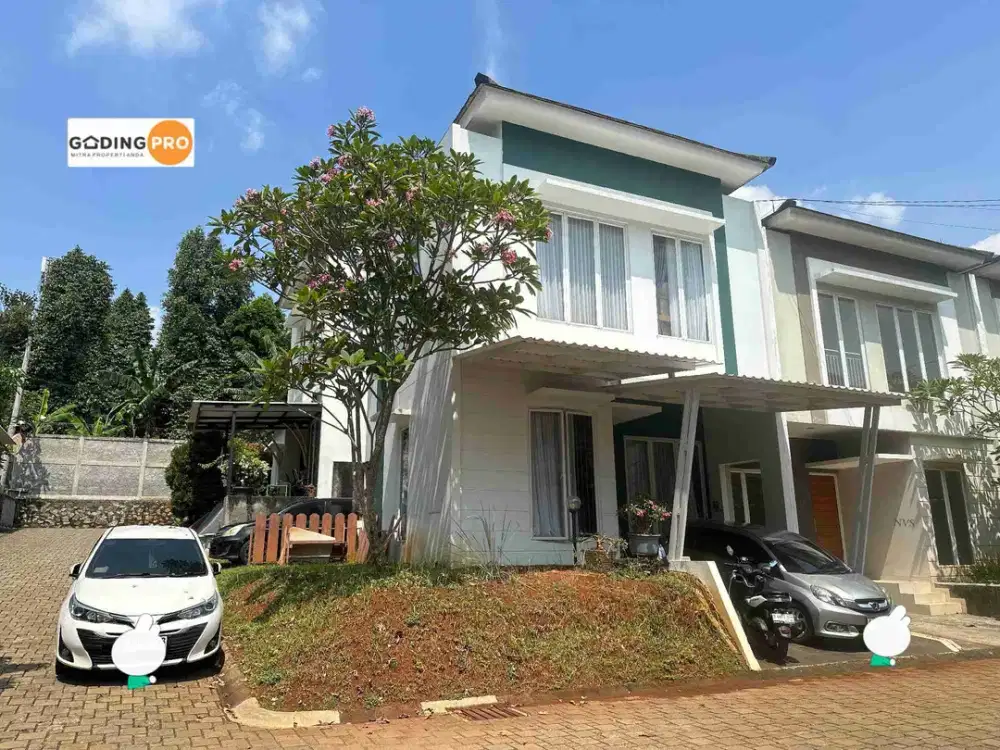 Rumah Hook Dua Muka , Bagus Siap Huni Bebas Banjir di Leuwi nanggung