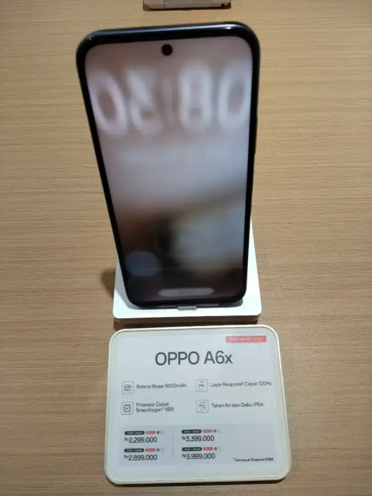 Oppo a6x 4gb 64gb