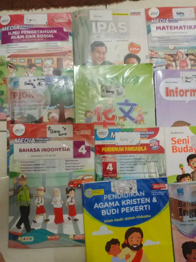 Buku kelas 4 kurikulum merdeka