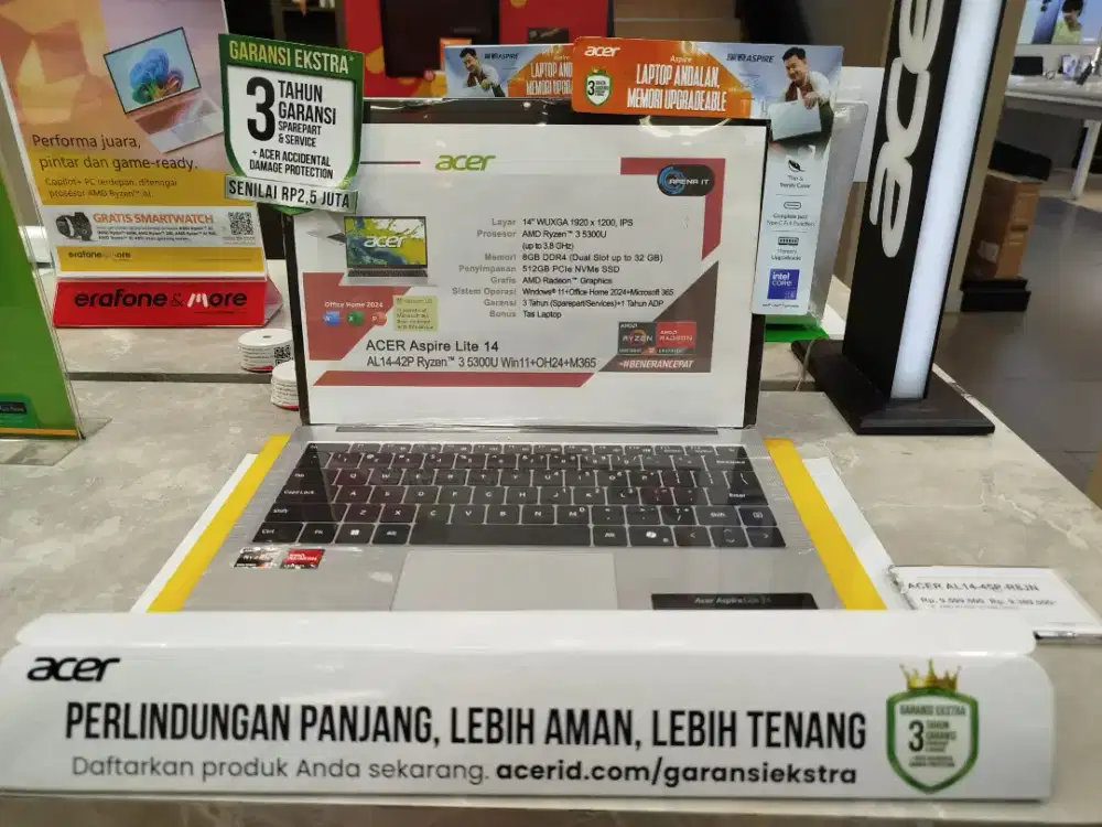 ACER AMD Ryzen3/ASUS/HP/LENOVO/ADVAN