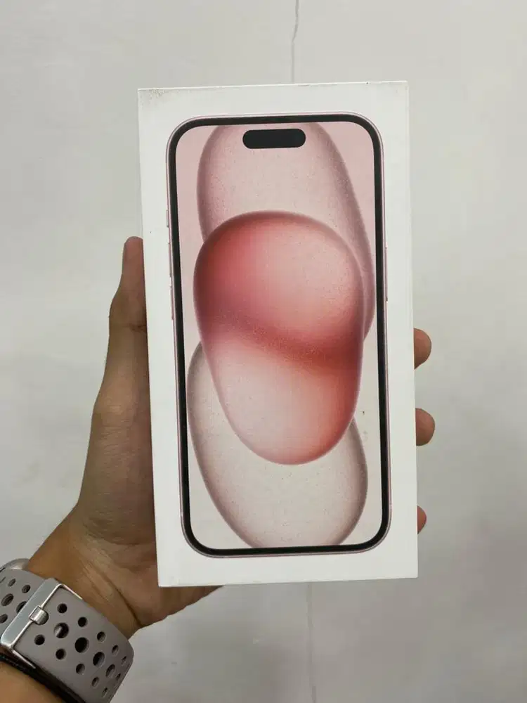 Iphone 15 128 GB RESMI NEW PINK