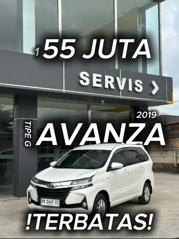 TOYOTA AVANZA 2019 TIPE G MANUAL