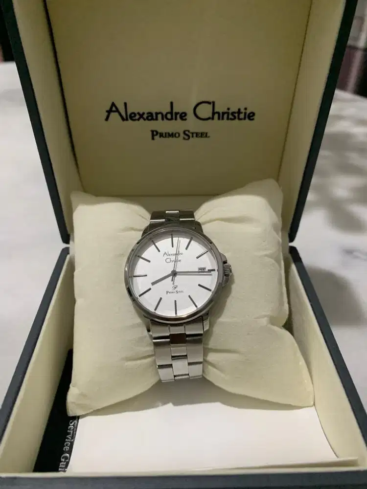 Jam Tangan Alexandre Christie Primo Steel