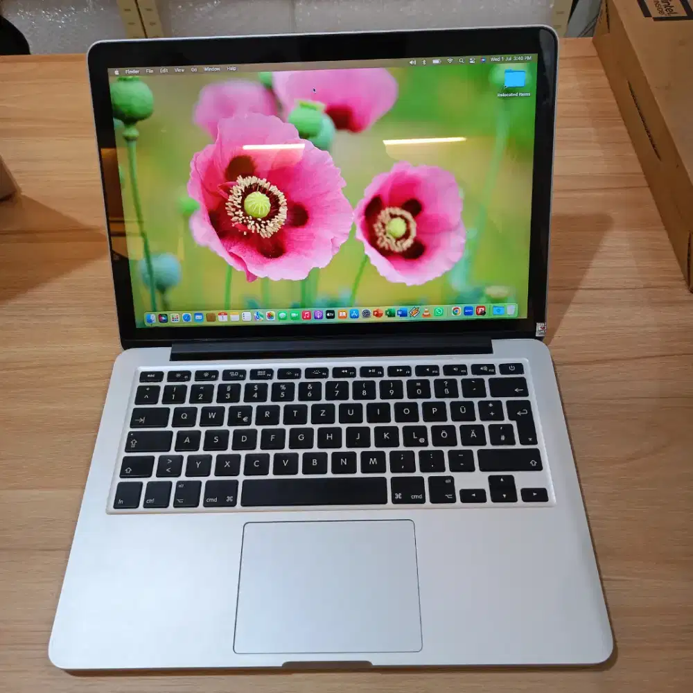 Macbook pro retina 13inch 2015 Core i5 Ram 8GB SSD 256GB