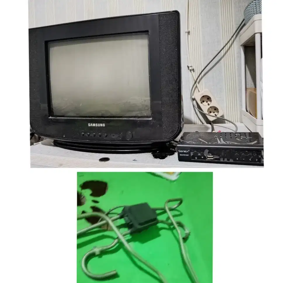 TV Samsung Set Top Box Sanex Plus Antena