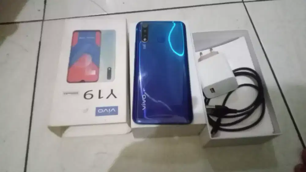 Vivo Y19GT Ram 8/258 kondisi mesin normal batre badak 5000mah