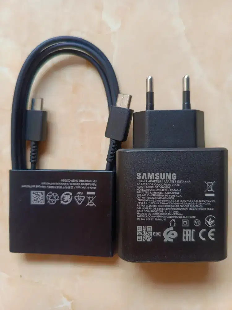 Charger samsung 45 watt Original new
