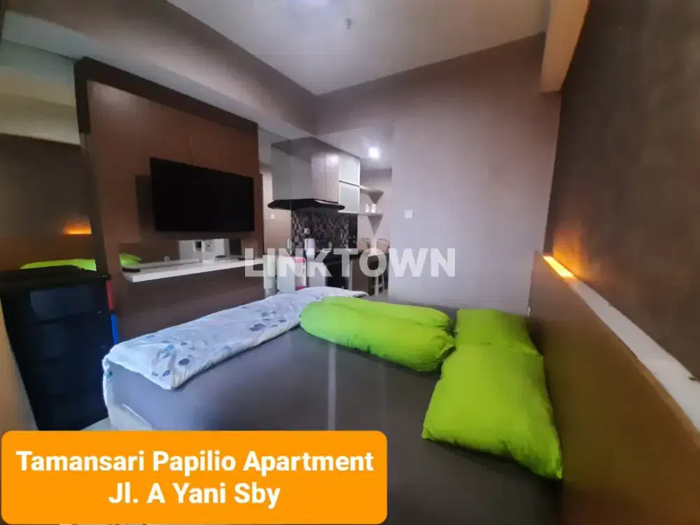 Harga Nego Apartemen View Kota Surabaya Type Studio di Tamansari Papilio