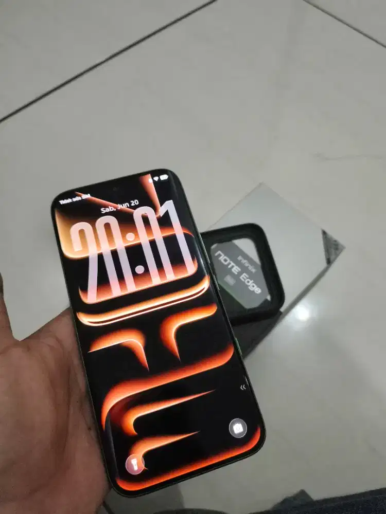 jual hp infinix note edge mulus noken fullsett