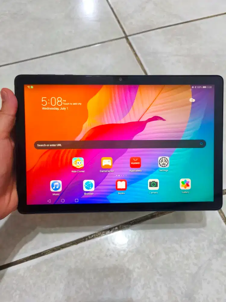 Huawei tab MatePad T10s 10.1 inch — Normal, Cocok Belajar & YouTube