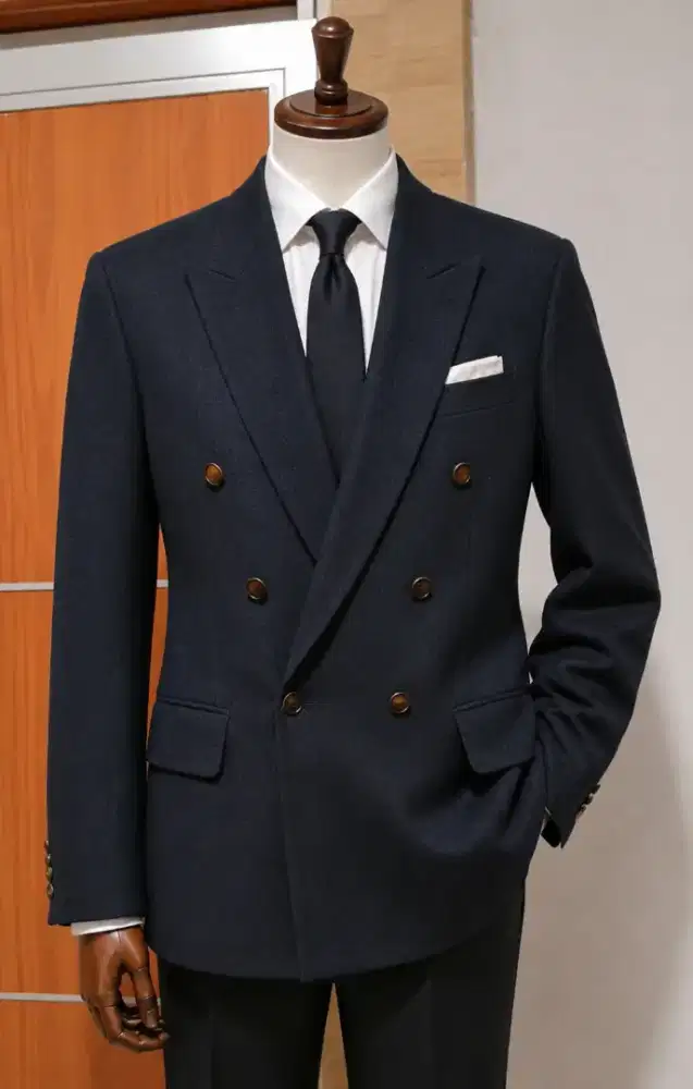 Jas Pria, warna biru tua