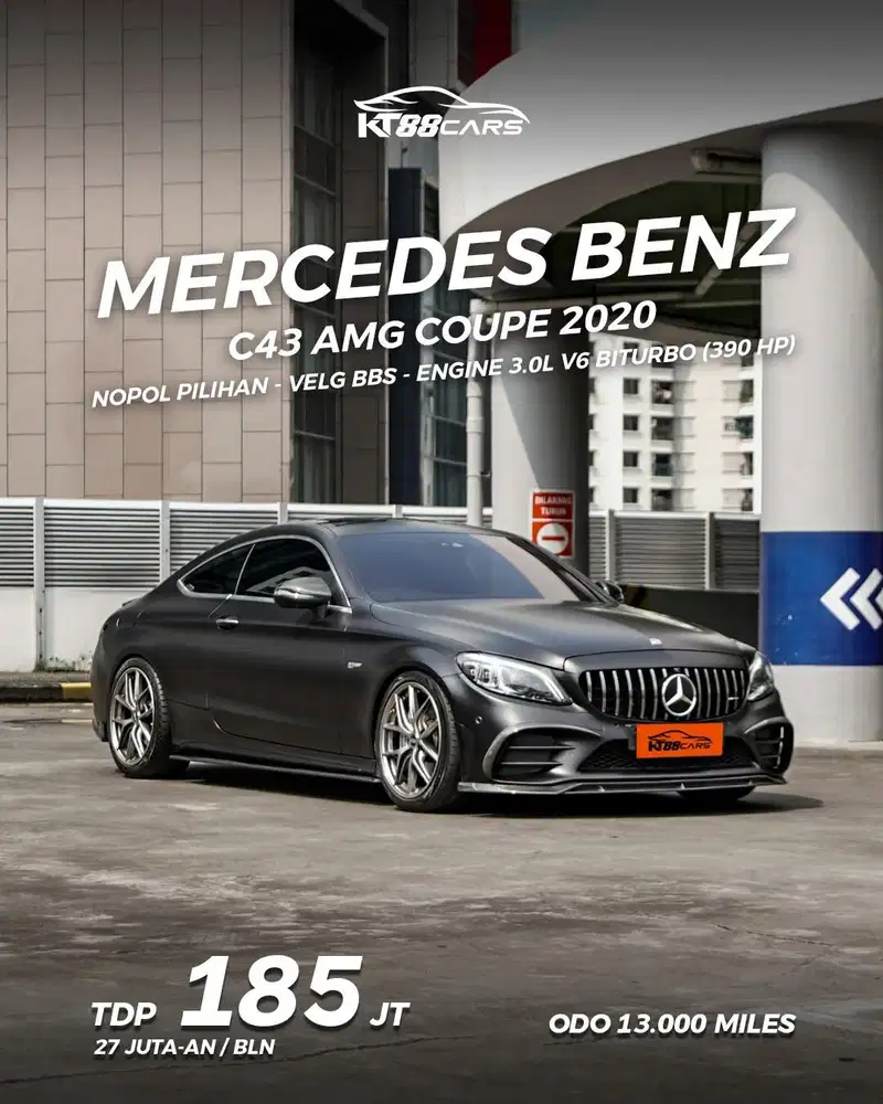 Mercedes Benz C43 AMG Coupe AT Tahun 2019