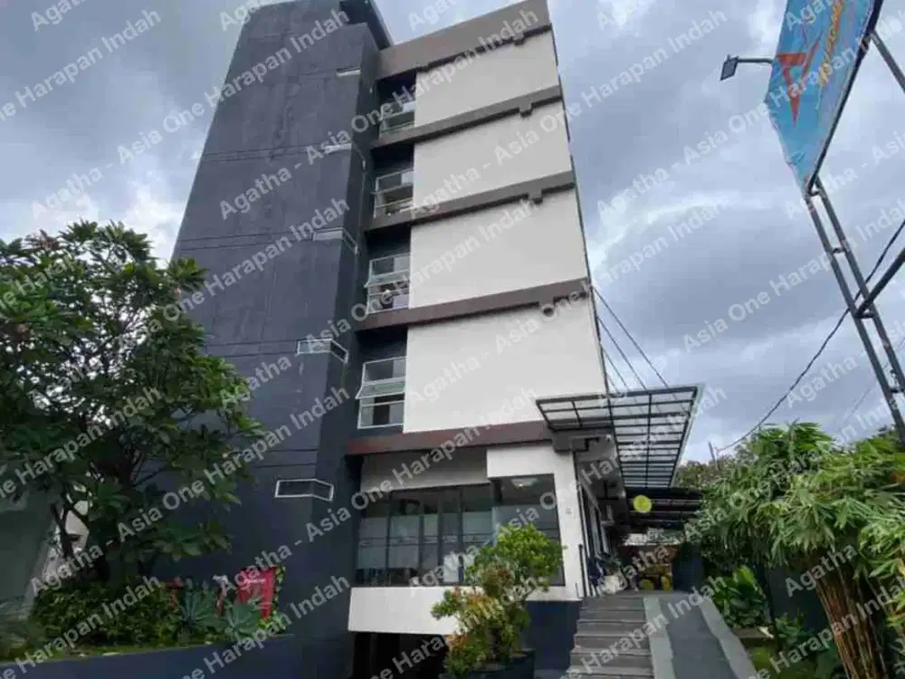 Hotel Bintang3 aktif Matraman Jakarta Timur 6lantai 46kamar 55miliar
