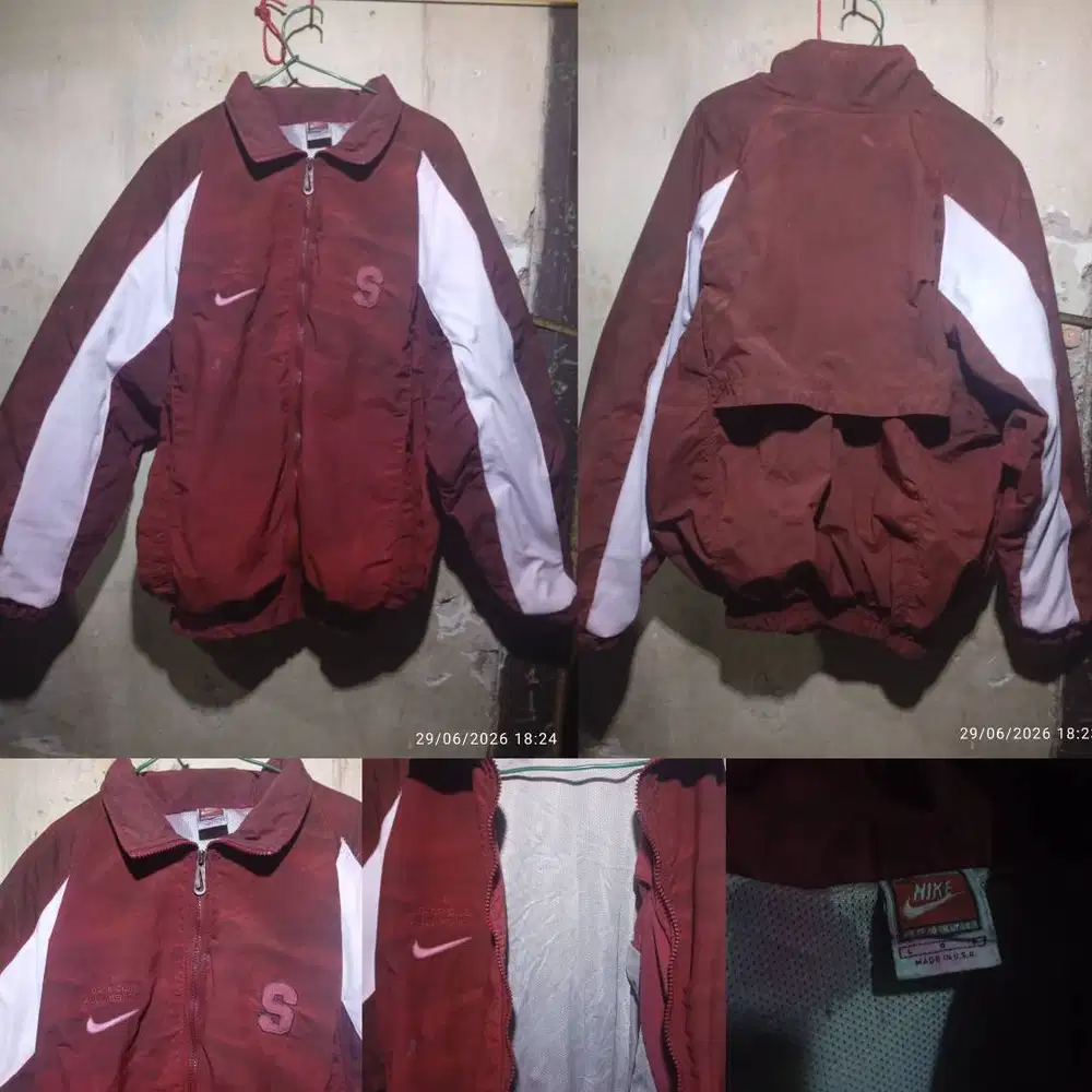 jaket windbreaker nike vintage