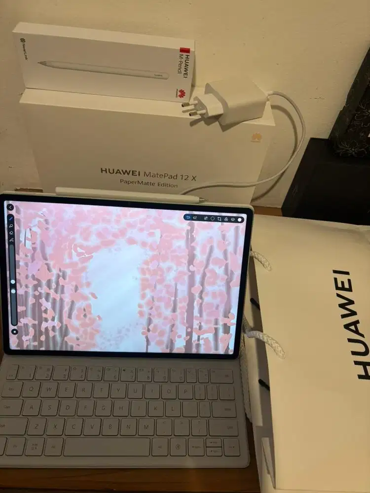 Huawei MatePad 12X - Fullset Kardus, Charger, Pencil Like New