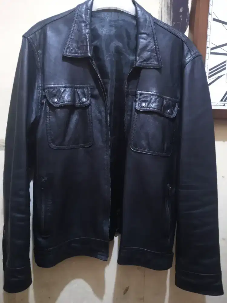 Dormeuil england soft Genuine Leather Jacket