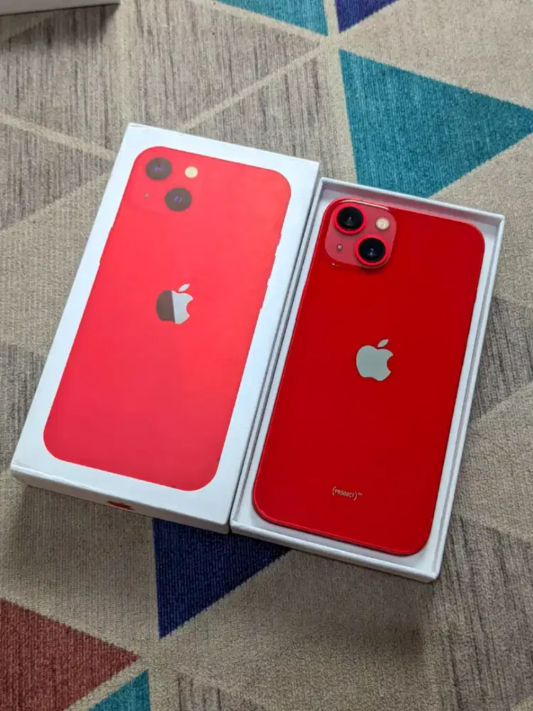 IPHONE 13 128GB RED ALL OPERATOR BISA ANTAR