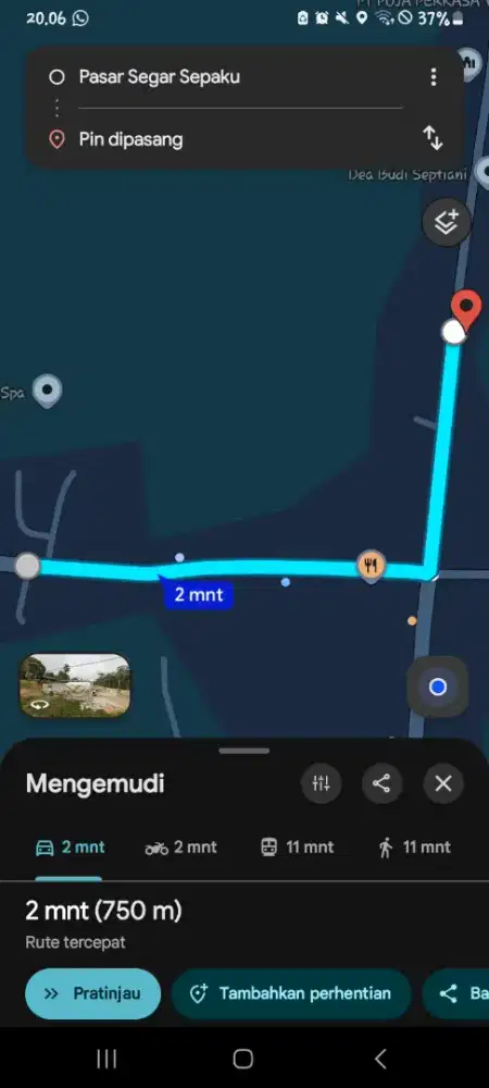 Tanah SHM 200 m² KIPP IKN | Dekat Pasar Segar Sepaku | Rp1,2 M