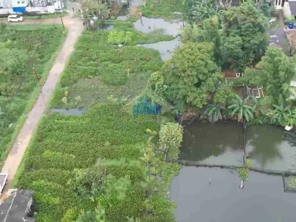 Jual Tanah Industri di Cipondoh 3.200 M² SHM – Dekat Tol Karang Tengah, Lebar 95 M