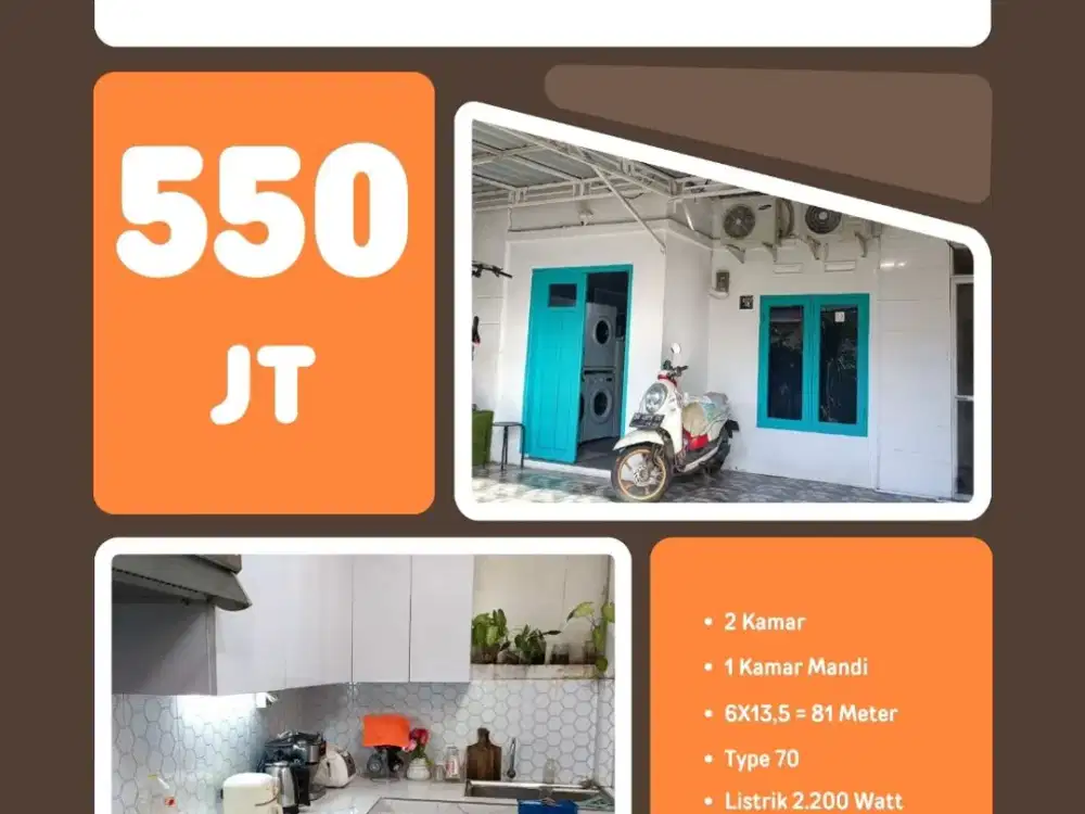 Rumah Jl Ayah Syeh Yusuf  Komp Griya Asri Resident  (depan Bukit Baruga n disamping asabri Antang) Jumlah kamar : 2 Jumlah WC : 1 Brp lantai :1 6 x 13
