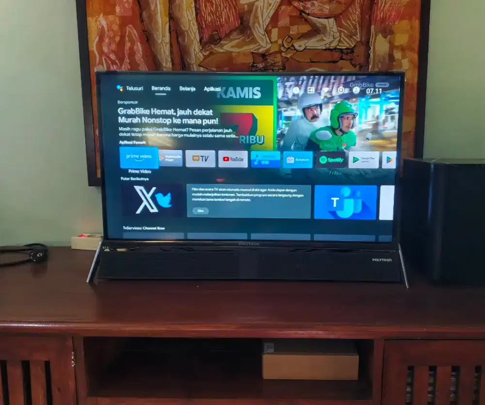 TV Android Polytron 32inc Soundbar