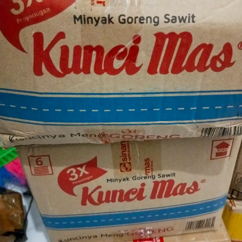 Minya goreng kunci mas 2 lt 1 dus