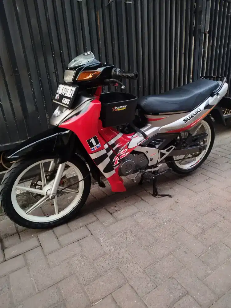 Suzuki satria tahun 2001 surat lengkap mulus pajak isi