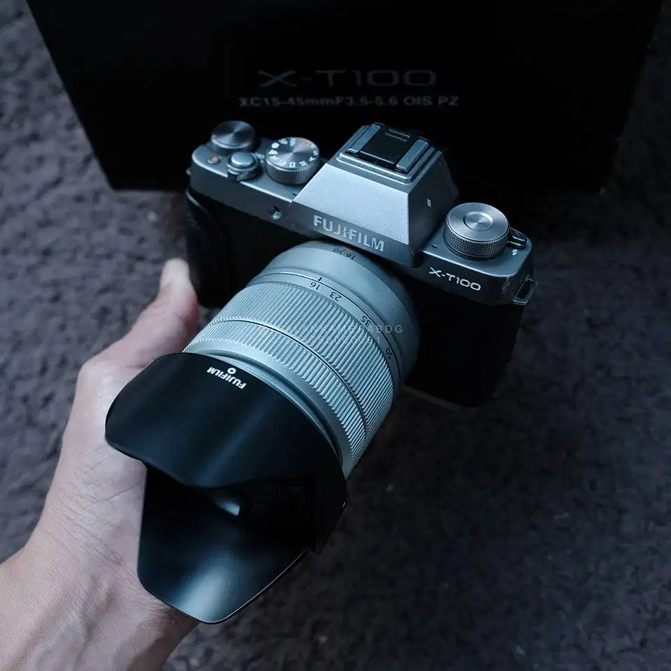 Fujifilm XT100 X-T100 XC 16-50mm Fullset Fujifilm Xa5 Xt200 Xa7 Xa3