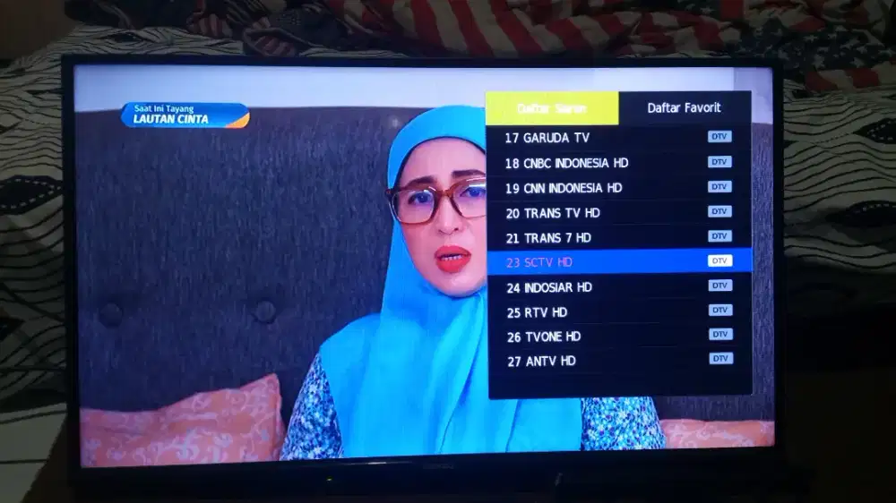 Tv led coocaa digital tv 32inchi mulus