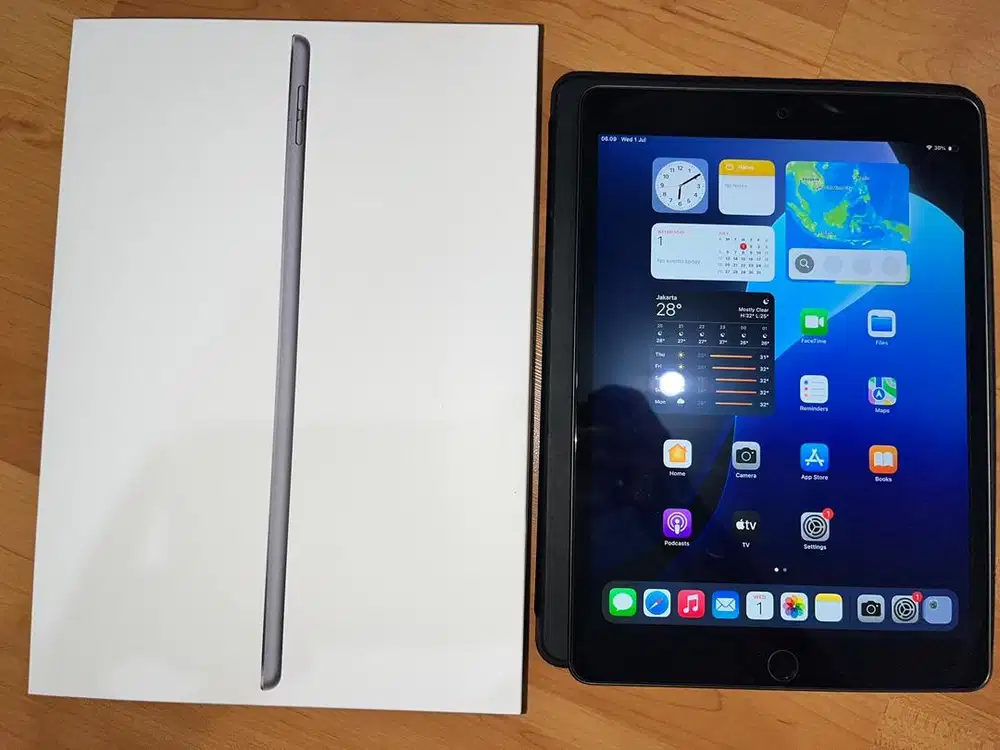 Ipad 9 256GB Wifi Apple Free Casing pencil