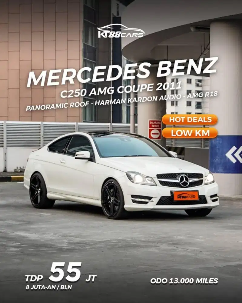 Mercedes Benz C250 AMG Coupe AT Tahu  2011
