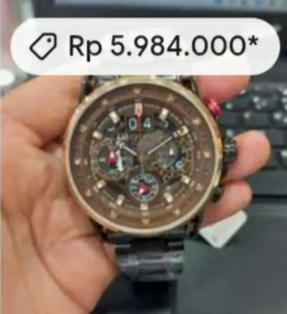 Di jual semua macam warna dan model jam Bonia  diamond  LKP kotak,buku