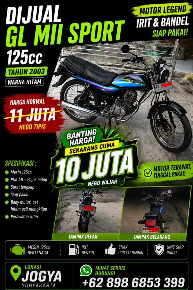 Jual GL MII SPORT th 2003