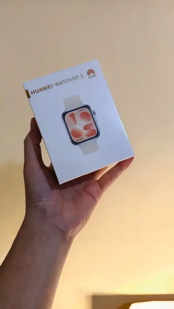 Huawei watch fit 5 white baru segel garansi resmi