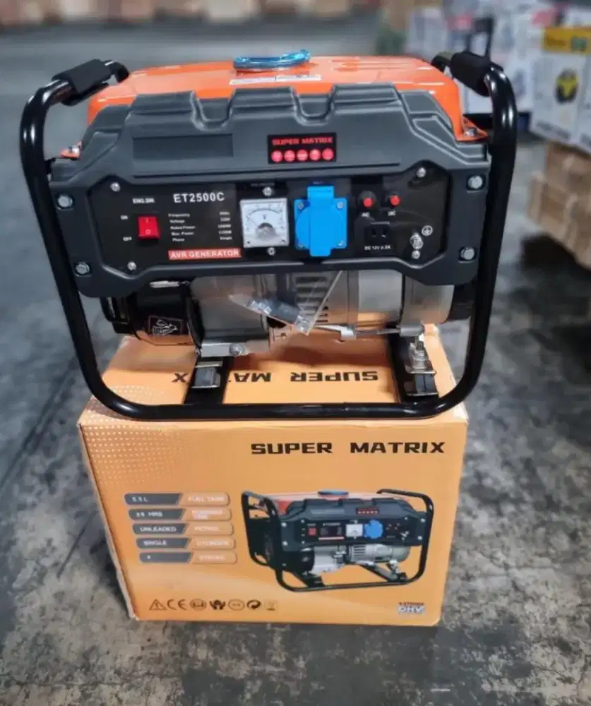 Genset super matrix 4tak 1000watt